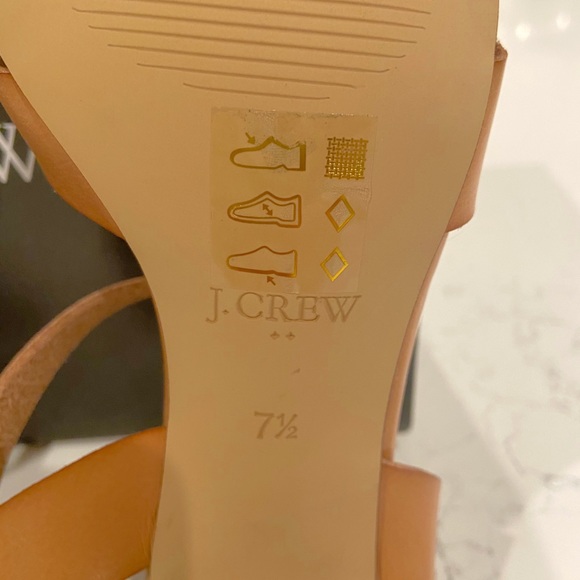 J. Crew Lowblock Heel Sandal - Picture 7 of 9